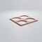 Ekena Millwork Small Wembley Decorative Fretwork Wood Wall Panels, Cherry, 11 3/8"W x 11 3/8"H x 3/8"T WALW12X12X0375WEMCH - alternate 4